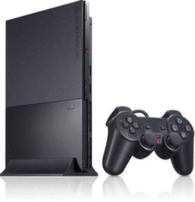 PS2 Slim - Player Pack (Controller + Cables)