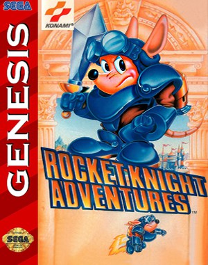 Rocket Knight Adventures - Sega Genesis Game