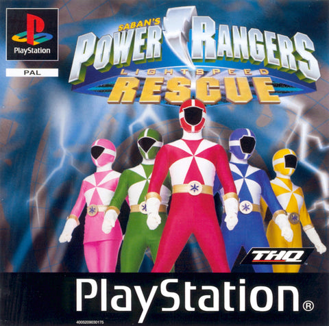 Power Rangers Lightspeed Rescue - PS1 Game