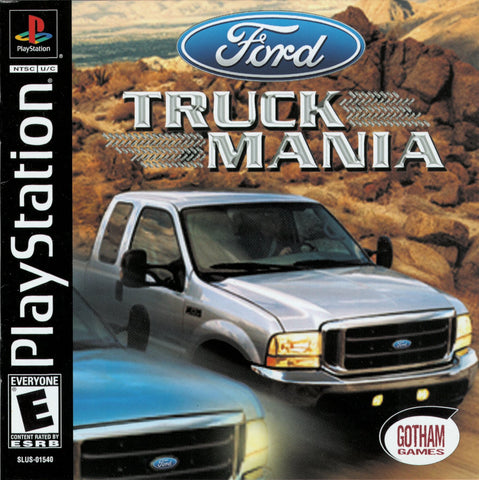 Ford Truck Mania - PS1 Game