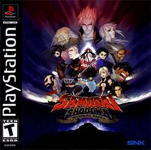 Samurai Shodown Warrior's Rage - PS1 Game