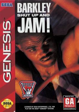 Barkley Shut Up and Jam - Sega Genesis Game cover art