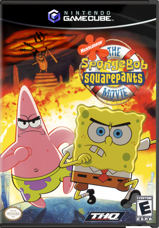 SpongeBob SquarePants The Movie - Gamecube Game