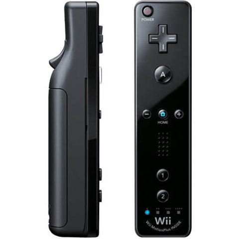 Original Black Motion Plus Controller - Wii