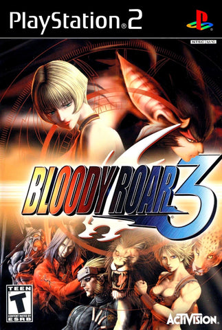 Bloody Roar 3 - PS2 Game front cover