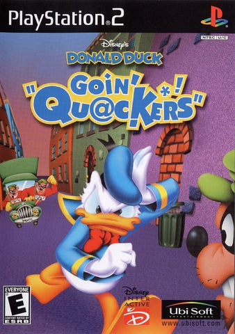 Donald Duck Going Quackers - PS2 Game front cover
