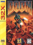 Doom - Sega 32X Game front cover