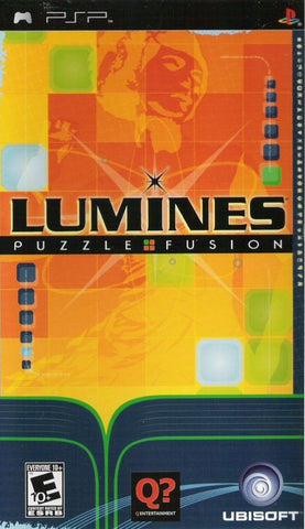 Lumines - PSP Game front cover