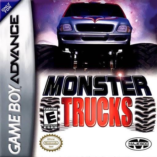 Monster Trucks - GBA Game front cover