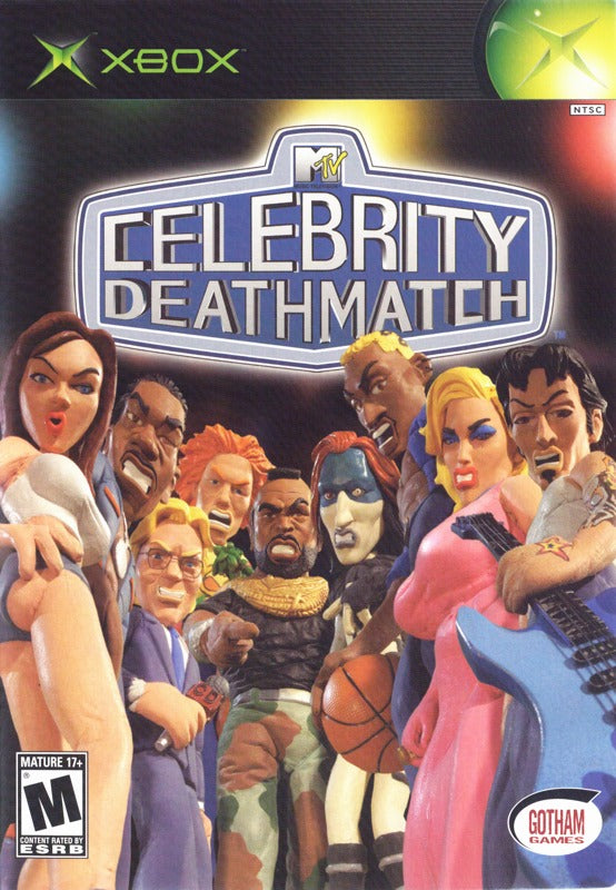MTV Celebrity Deathmatch - Xbox Game front cover