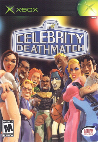 MTV Celebrity Deathmatch - Xbox Game front cover