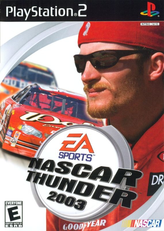 NASCAR Thunder 2003 - PS2 Game front cover