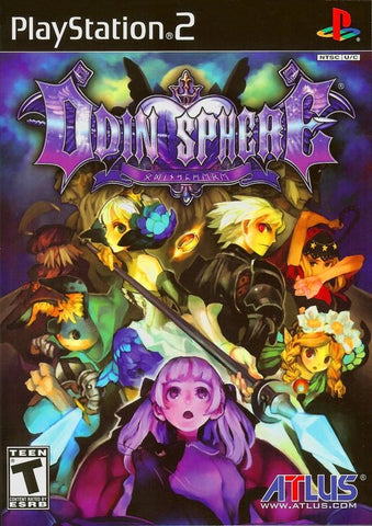 Odin Sphere - PS2 Game front cover