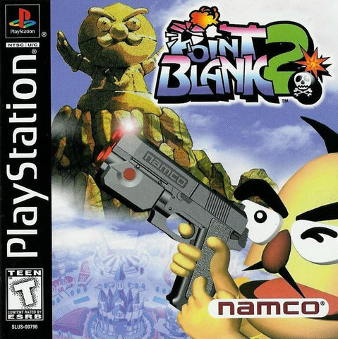Point Blank 2 - PS1 Game front cover