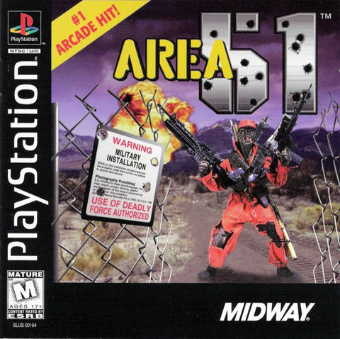Area 51 - PS1 Game