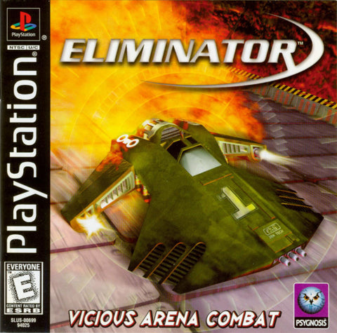 Eliminator - PS1 Game