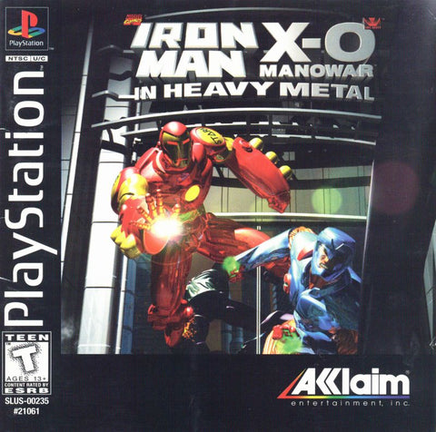 Iron Man X-O Manowar in Heavy Metal - Gameboy Game
