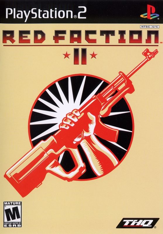 Red Faction II - PS2 Game front cover