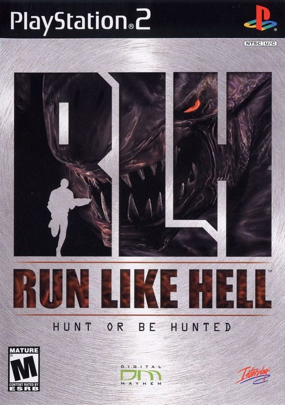 Run Like Hell - PS2 Game front cover
