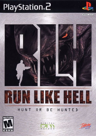 Run Like Hell - PS2 Game front cover