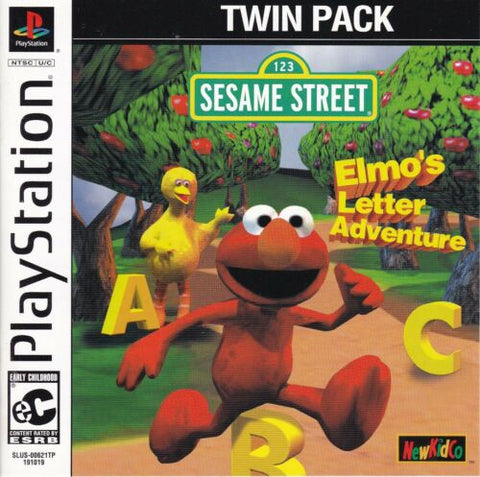 Elmo's Letter Adventure - PS1 Game