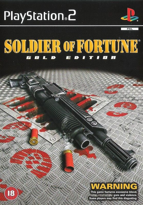 Soldier of Fortune - PS2 Game front cover