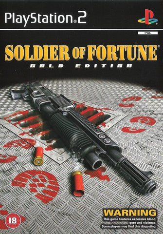 Soldier of Fortune - PS2 Game front cover