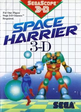 Space Harrier 3D - Sega Master System Game cover art
