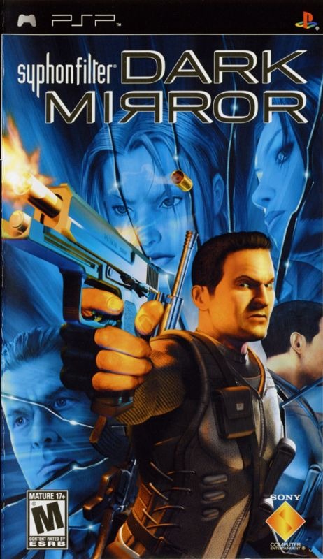 Syphon Filter Dark Mirror - PSP Game front cover