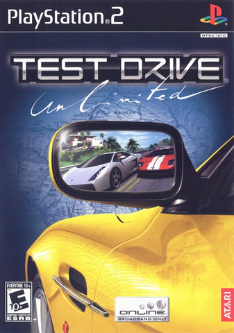 Test Drive Unlimited - PS2 Game front cover