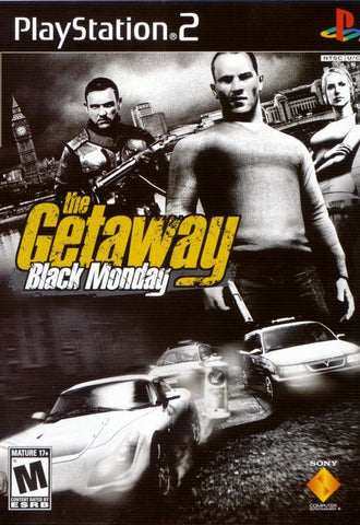 The Getaway Black Monday - PS2 Game front cover