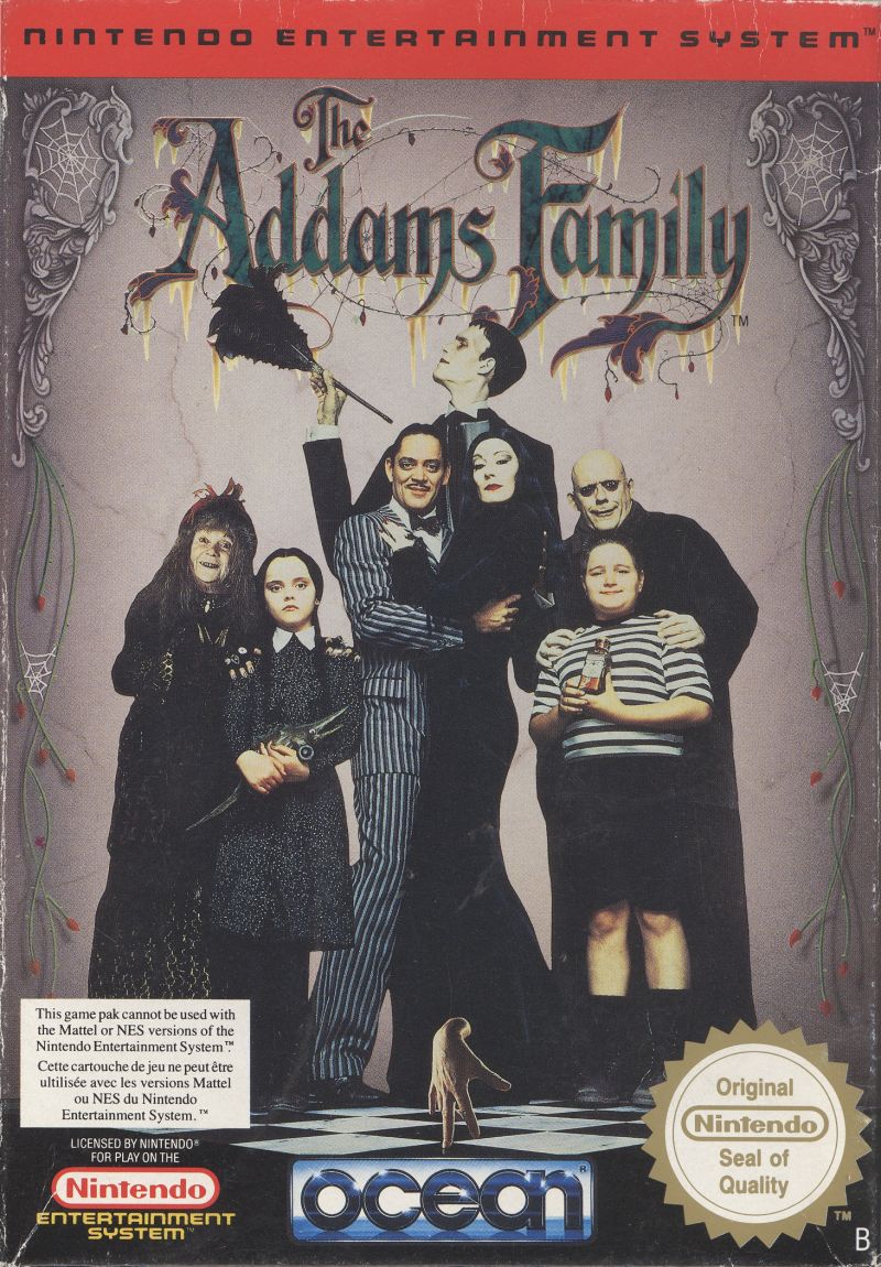 Addams Family - NES Game - 8-Bit Legacy