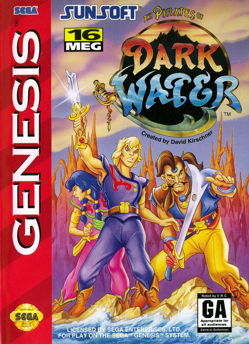 Pirates of Dark Water - Sega Genesis Game - 8-Bit Legacy