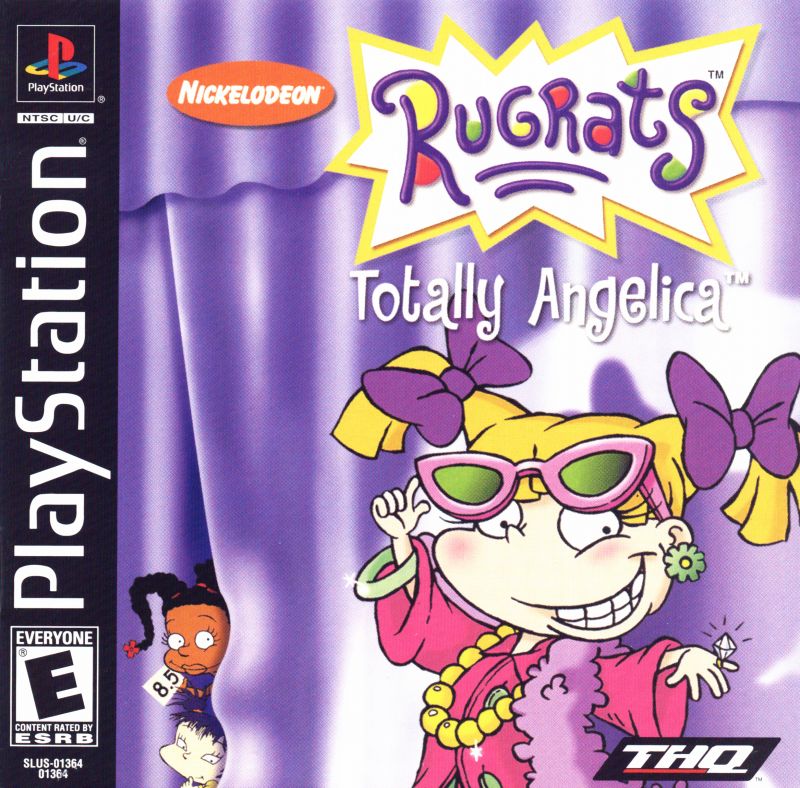 Rugrats Totally Angelica Ps1 Game 8 Bit Legacy