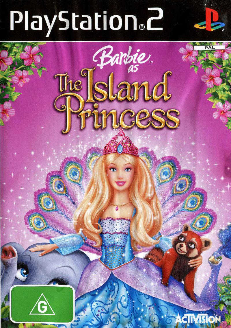 Barbie as The Island Princess jogo playstation ps2