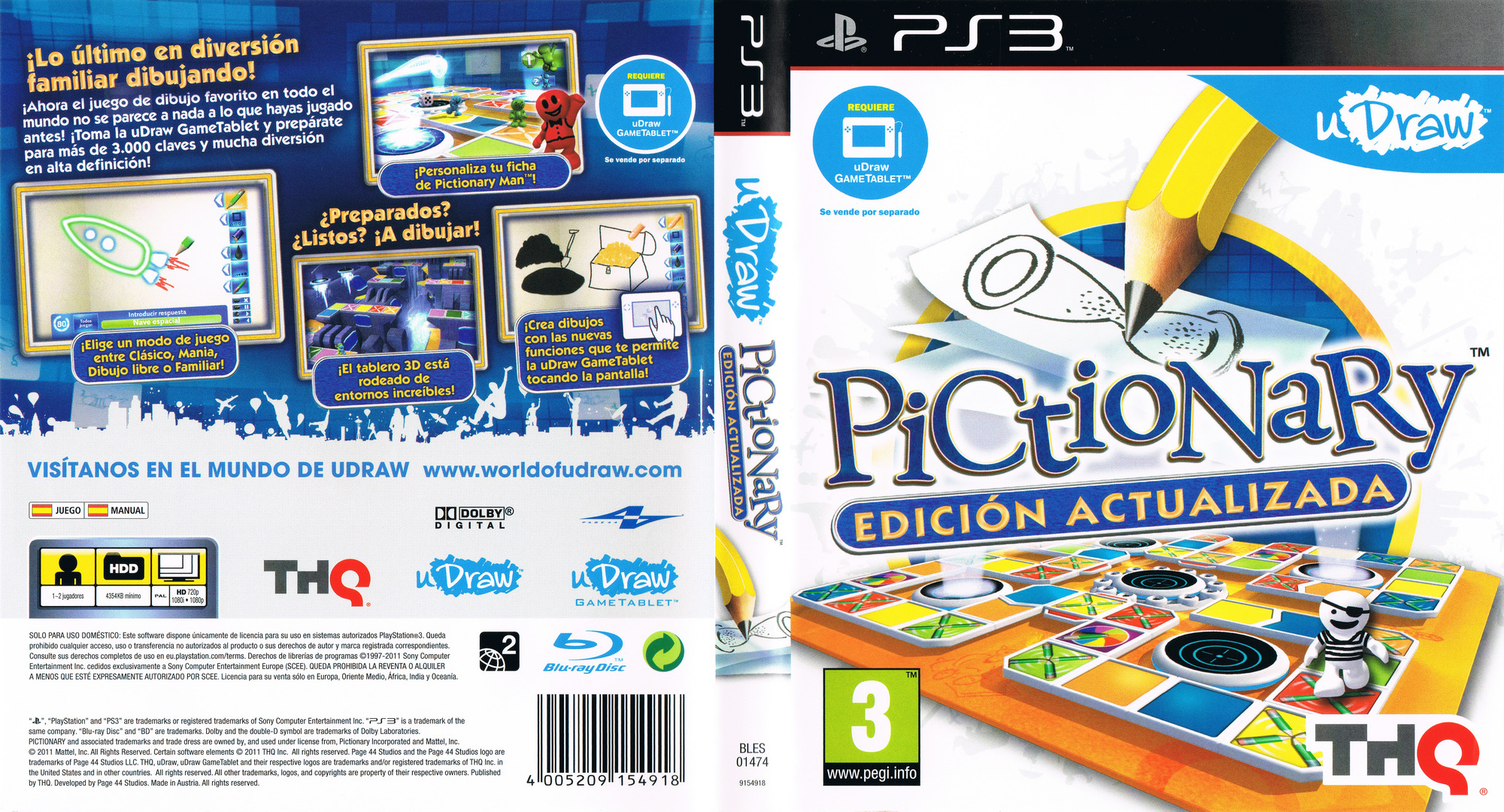 Pictionary: Ultimate Edition - PS3 Game - 8-Bit Legacy